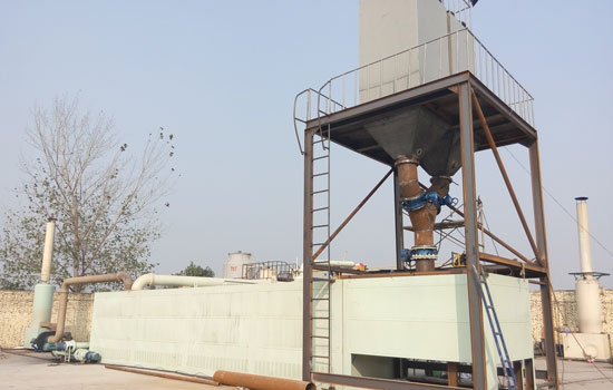 continuous waste tire pyrolysis plant