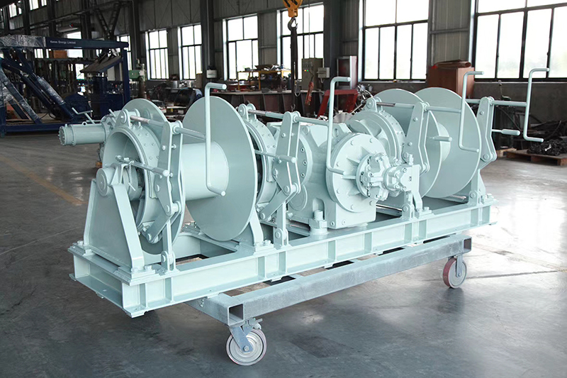 Double Drum Hydraulic Marine Winch Manufacturer