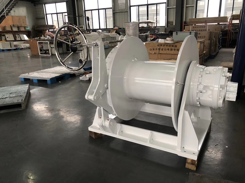 Single Drum Marine Hydraulic Winch for Sale