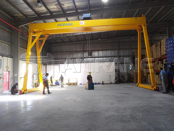 Warehouse Gantry Crane Manufacturer