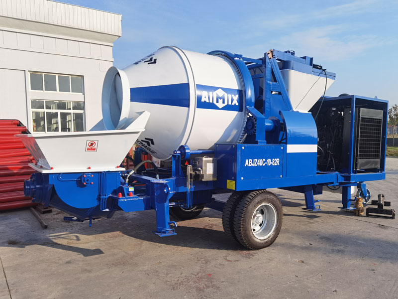 ABJZ40C portable diesel mixer pump