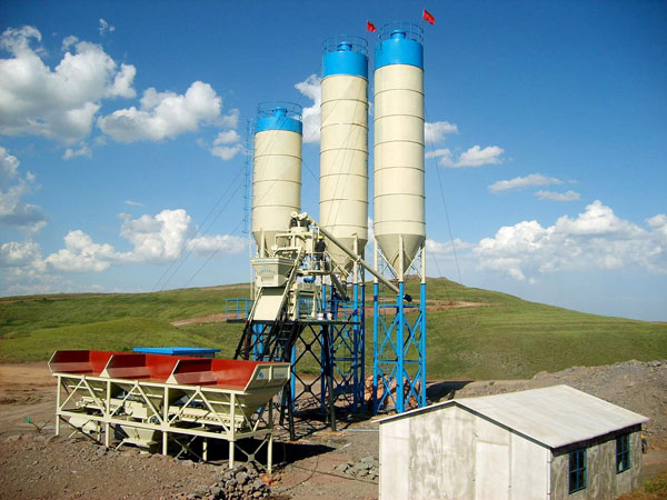 Concrete batching plants