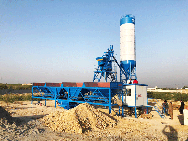 Concrete batching plants