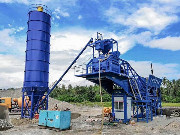 Philippines mobile batching plant