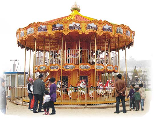 double decker carousel manufacturer