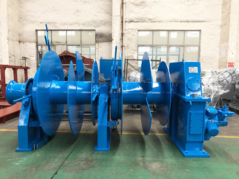 Double Drum Mooring Winch