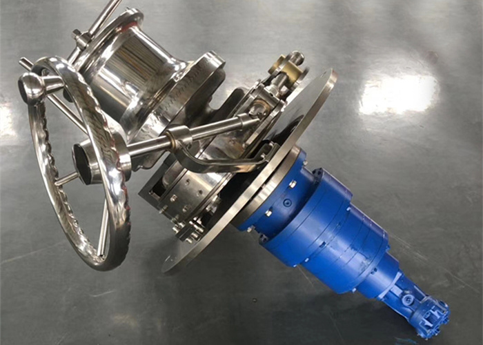 hydraulic anchor winch