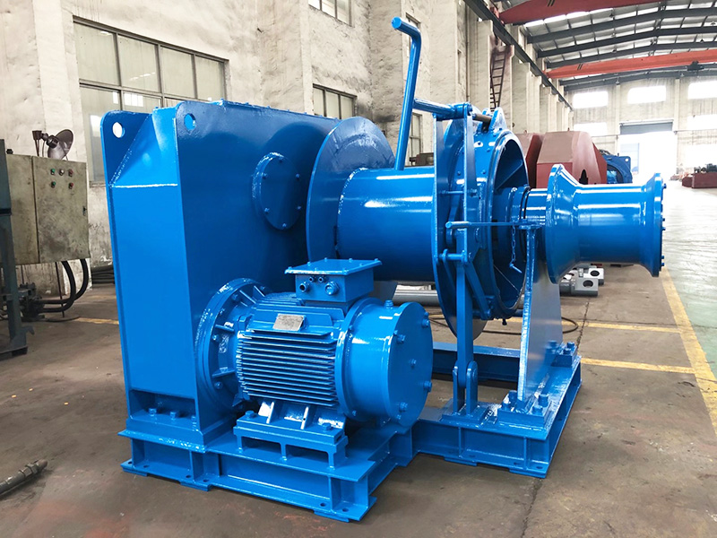 Mooring Winch for Ships