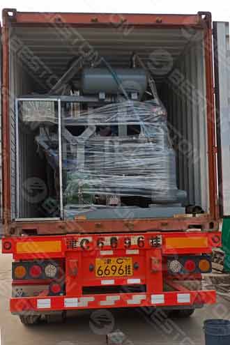 Beston Egg Crate Making Machine Shipped to Colombia