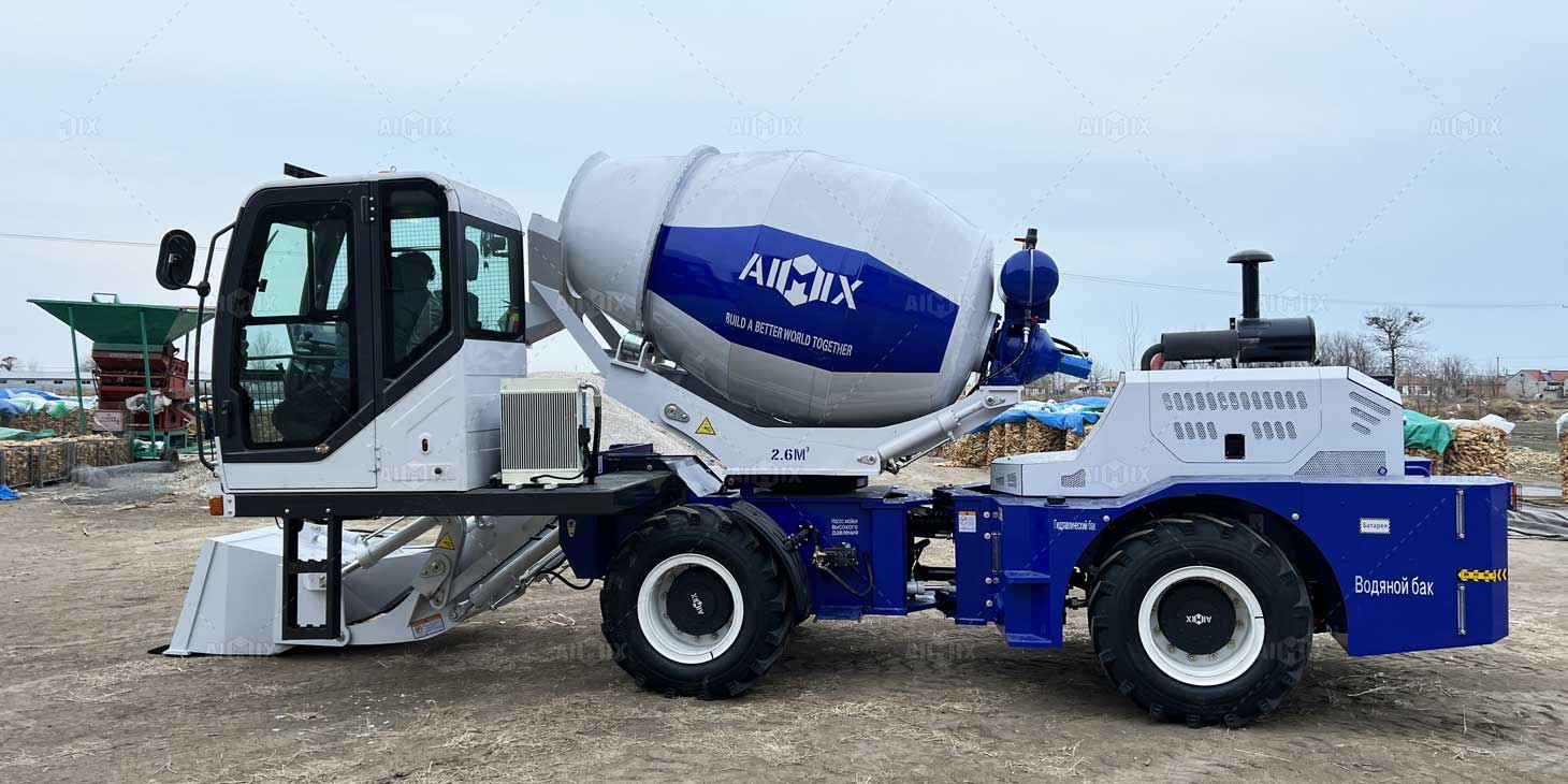 AIMIX Truck Mixer Beton Self-loading Indonesia