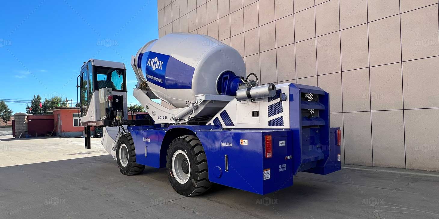 AIMIX mixer beton self loading mix dijual Indonesia