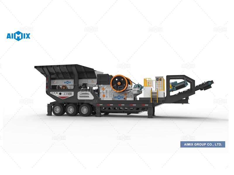 mobile jaw crusher plant