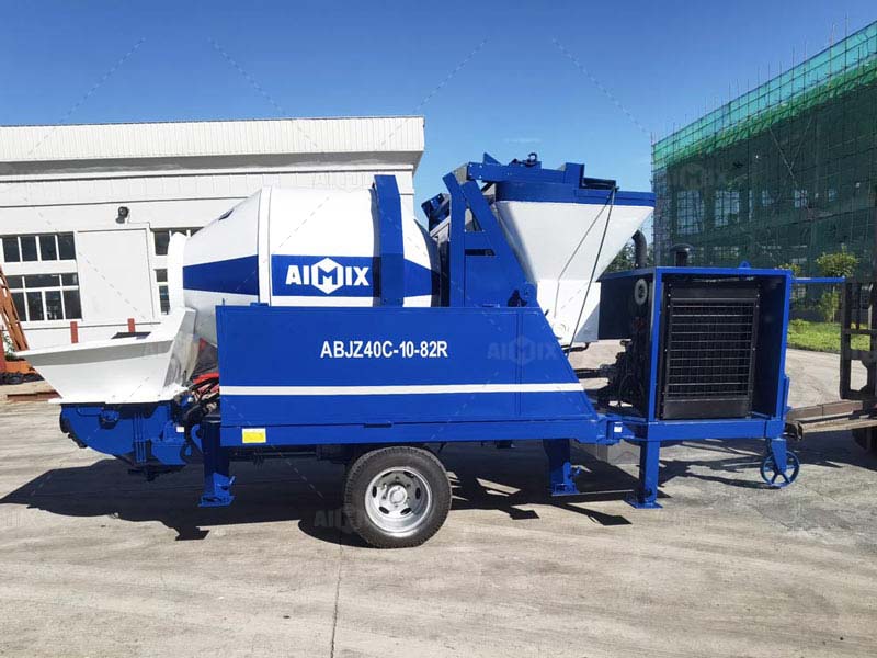 Concrete Mix Pump Machine