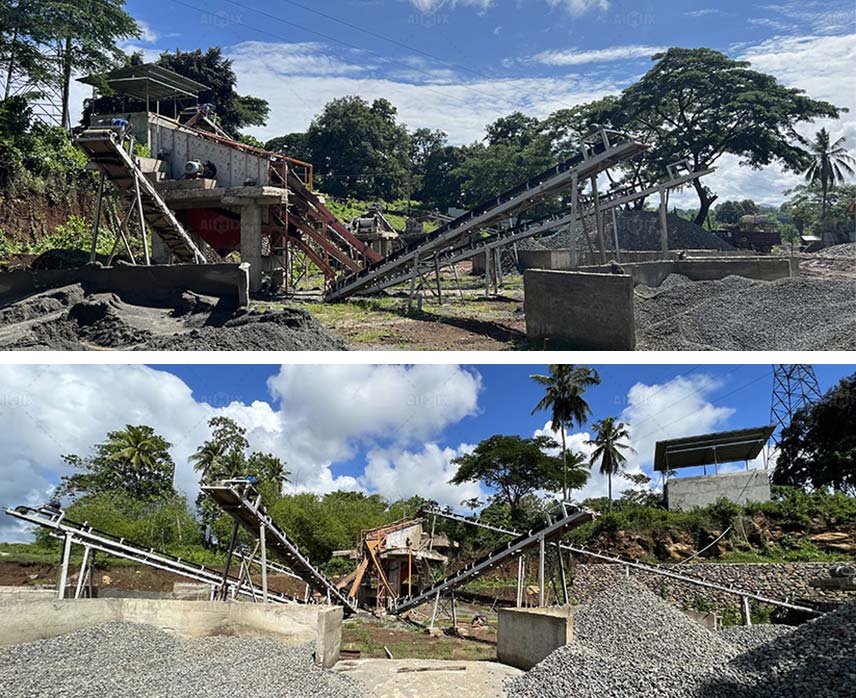 50tph Stone Crushing Plant For River Stone