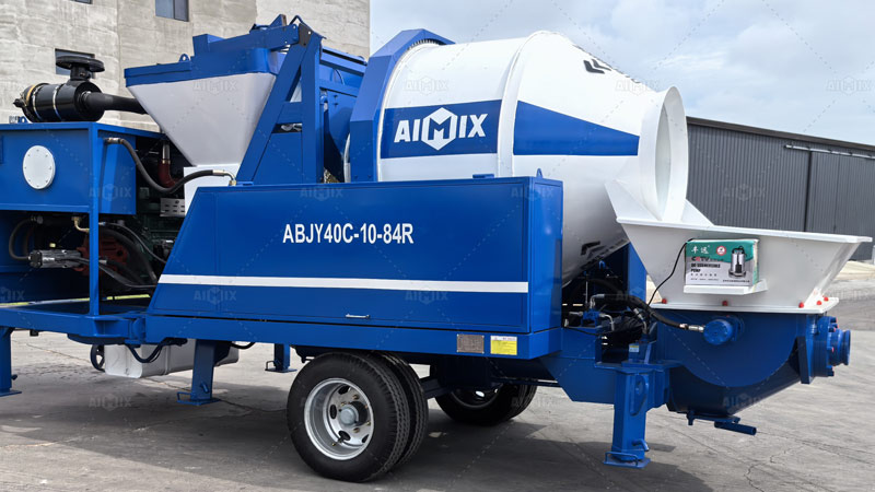 Concrete Mixer Pump for Small Construction Projects